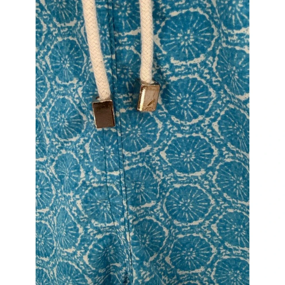 J McLaughlin Swim Trunks Mens XL Blue‎ Geometric Mesh Lined Beach Board Shorts